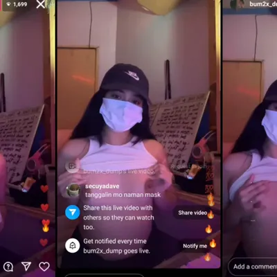 Sa IG live Nagpalabas ng Pasas