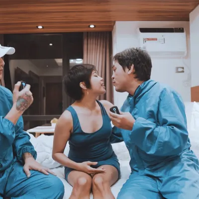 Laplapan with Idol Salome Salvi