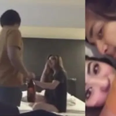 Pinay nalasing sa 1 bote ng san mig kinantot